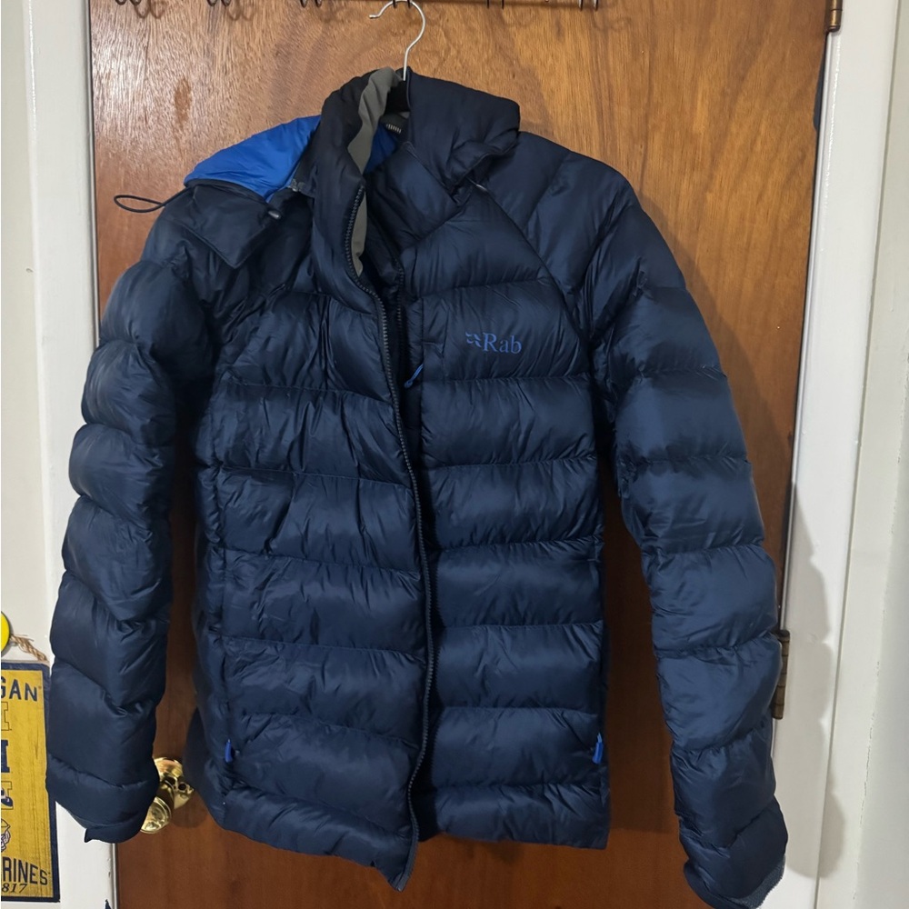 Rab Men's Navy Down winter jacket